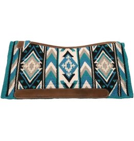 COUNTRY LEGEND RANCH SADDLE PAD, TL/TQ/BK - 36" x 34" - 273963-22