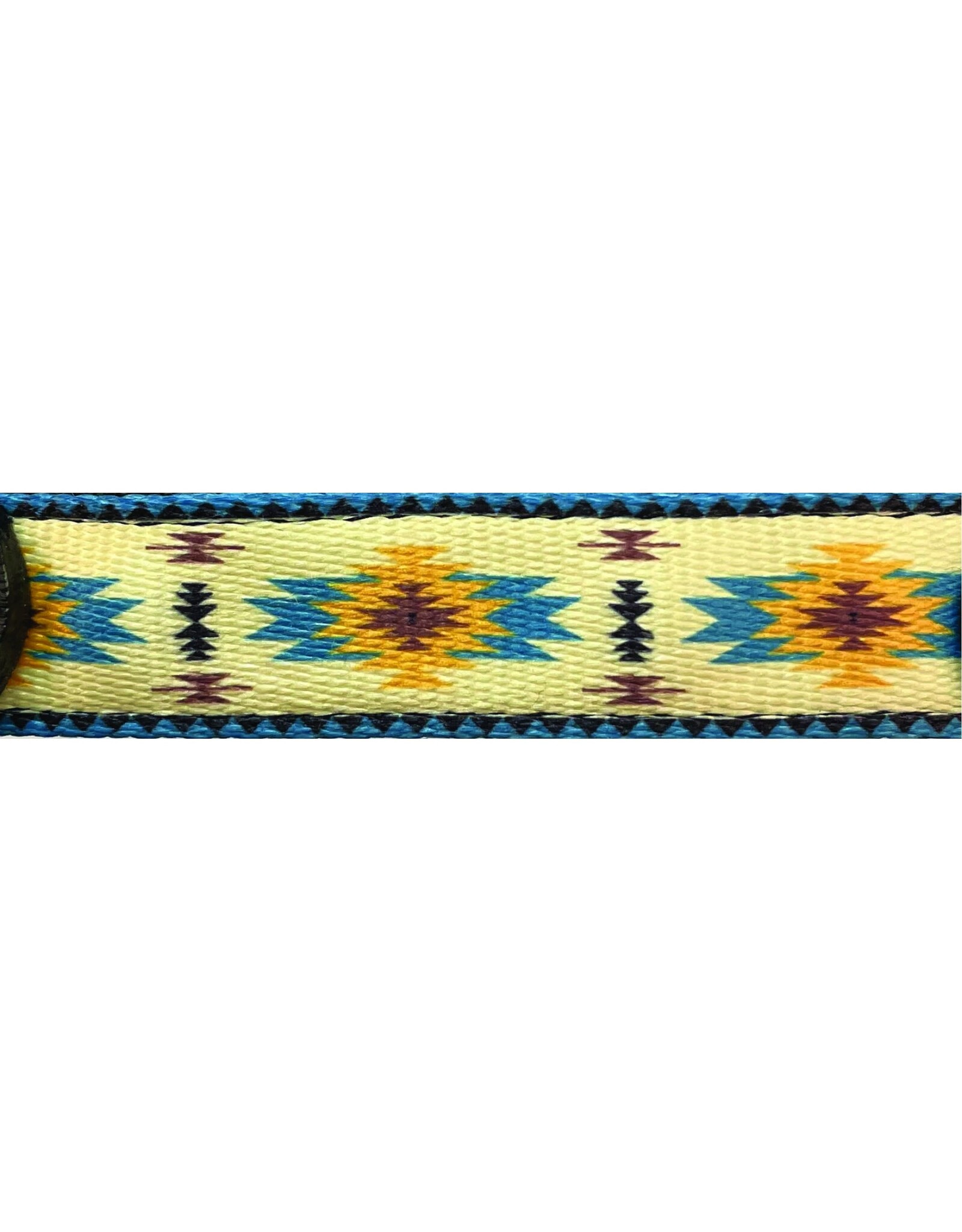 WESTERN RAWHIDE SIGNATURE PATTERN HALTER WITH ANTIQUE SILVER FINISH HARDWARE, NO SNAP - NAVAJO PTRN - AVG- 293162-27/AVG