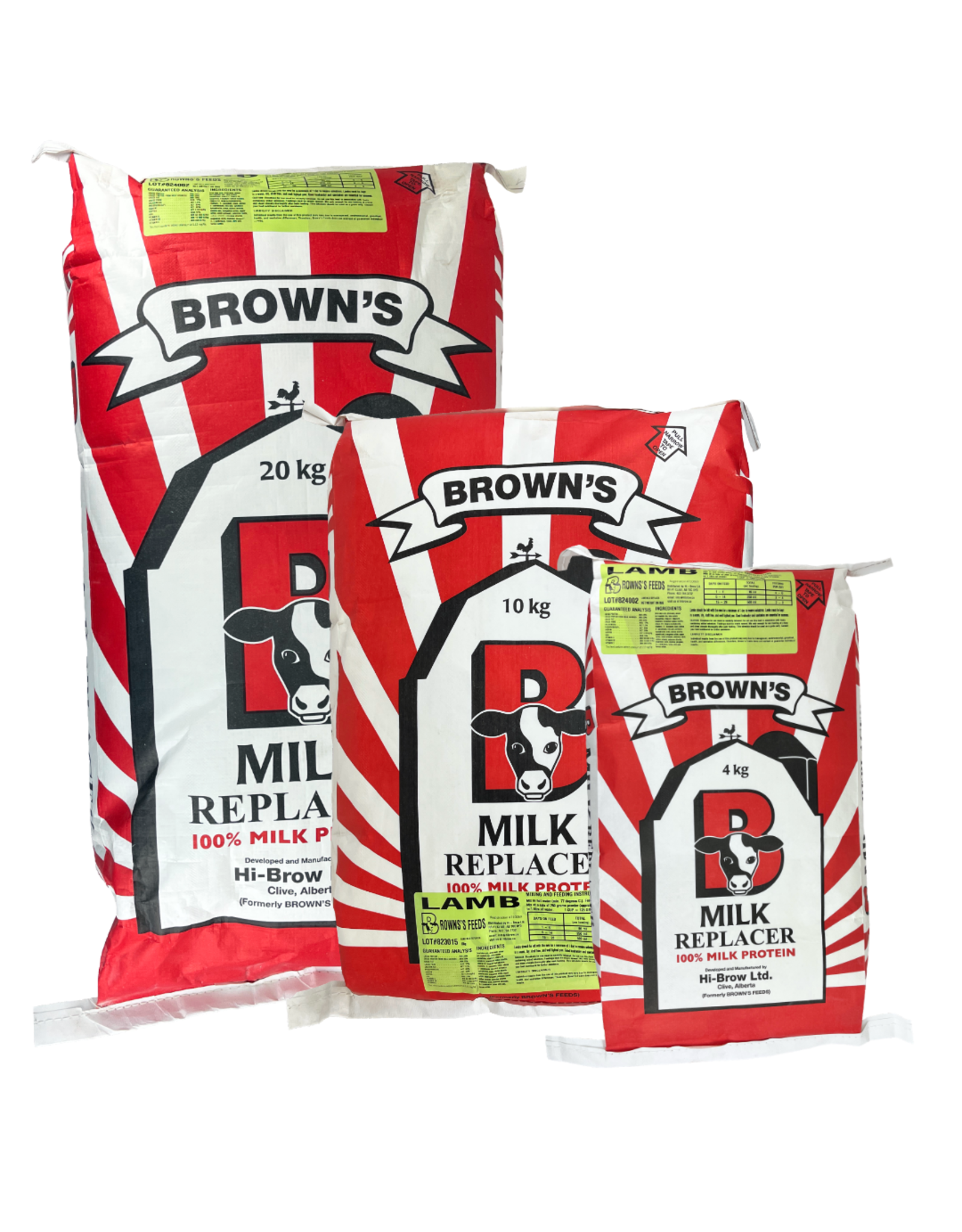 Lamb Milk Replacer Brown's 4kg B1804 IN STORE