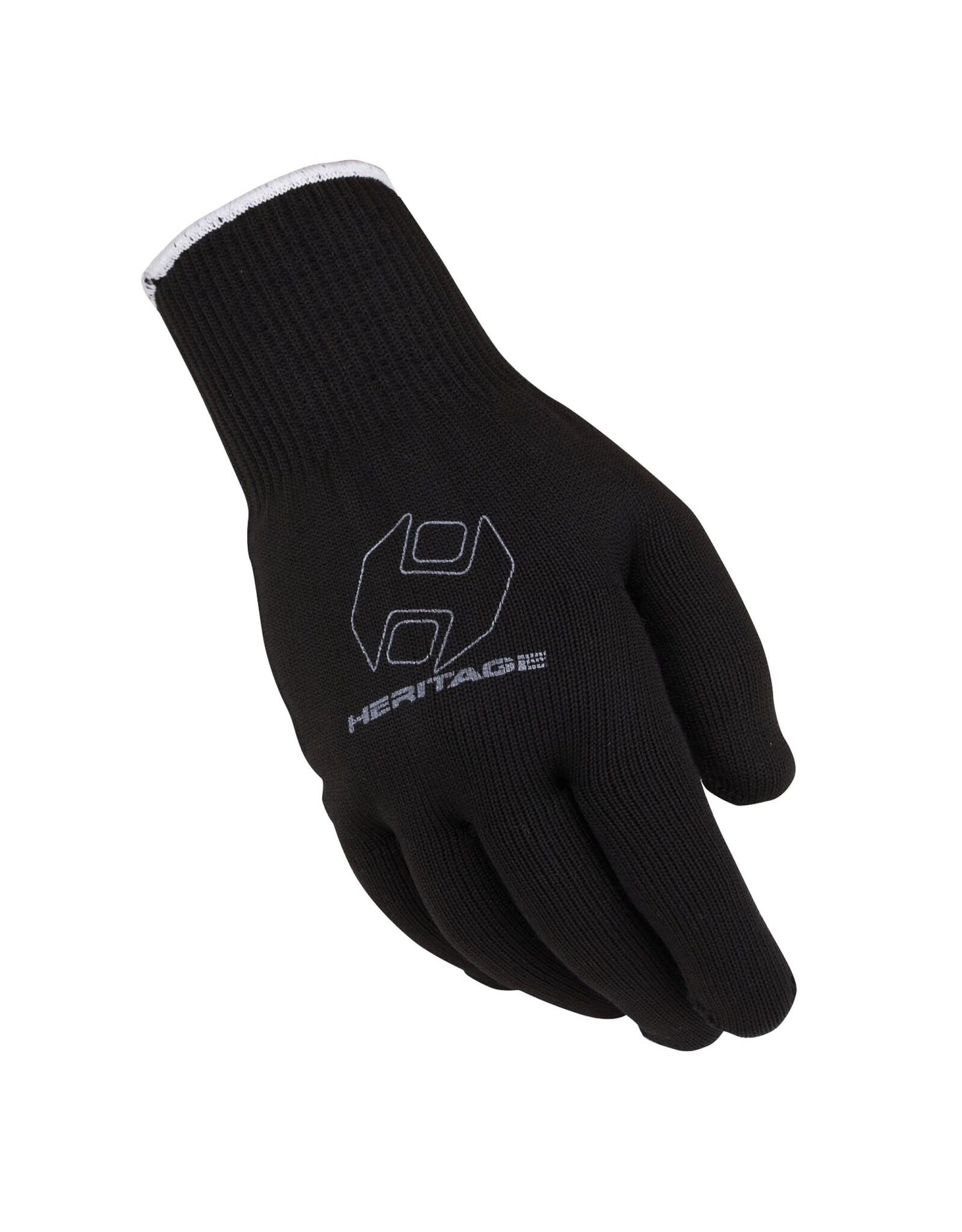 GLOVE - Heritage Progrip Roping Glove - pkg of 12 - 793063-27/08 BLK - Small - Blue Trim