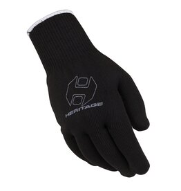GLOVE - Heritage Progrip Roping Glove - pkg of 12 - 793063-27/09 - BLK - Medium - White Trim