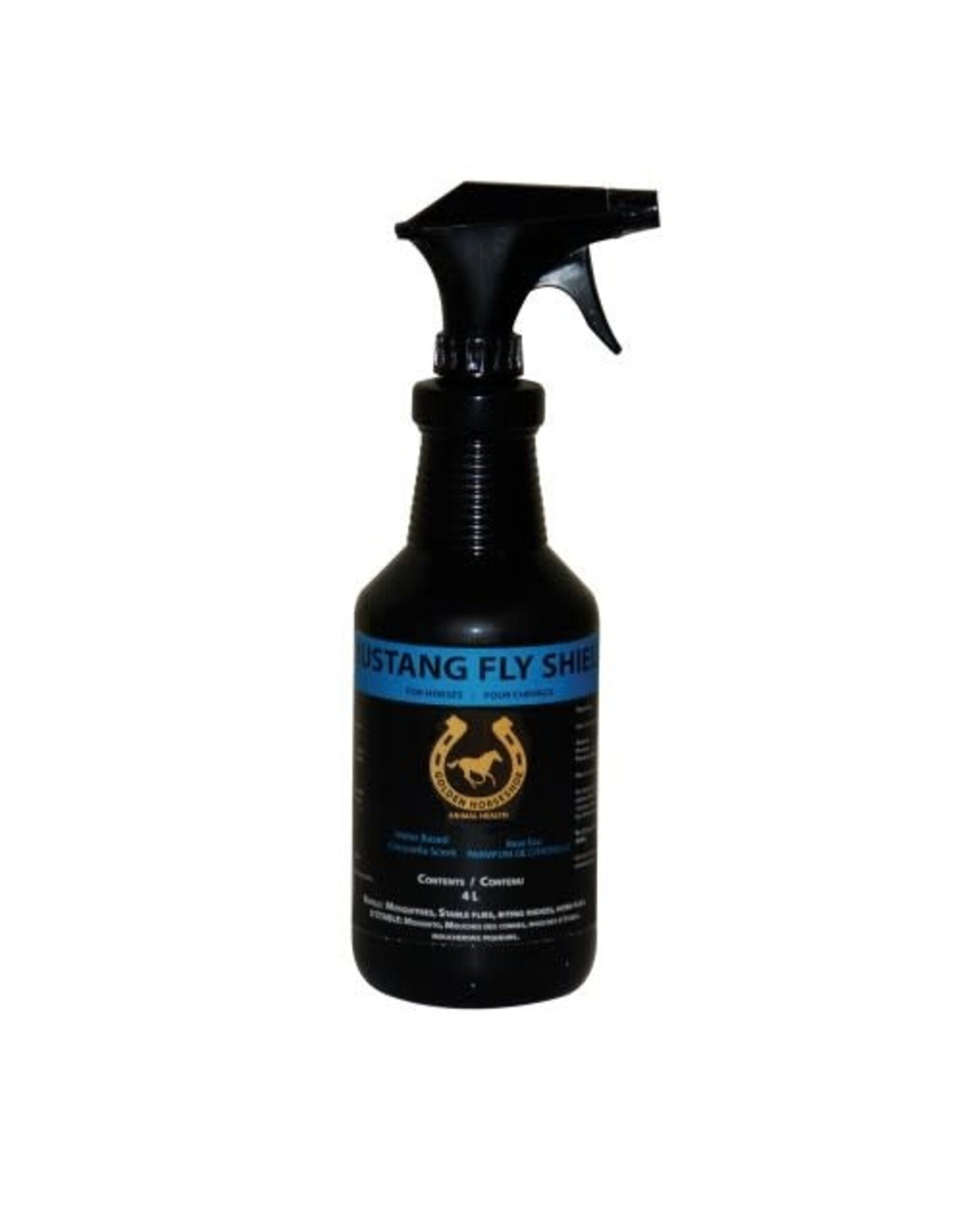 GOLDEN HORSESHOE MUSTANG FLY SHIELD - 1 L WITH SPRAYER - 119377