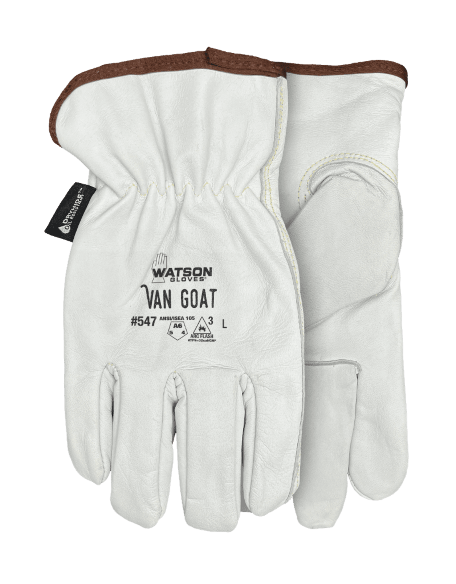 Watson Gloves Gloves Van Goat (Goat Skin) Fencing Gloves w/Kevlar liner - XS 547