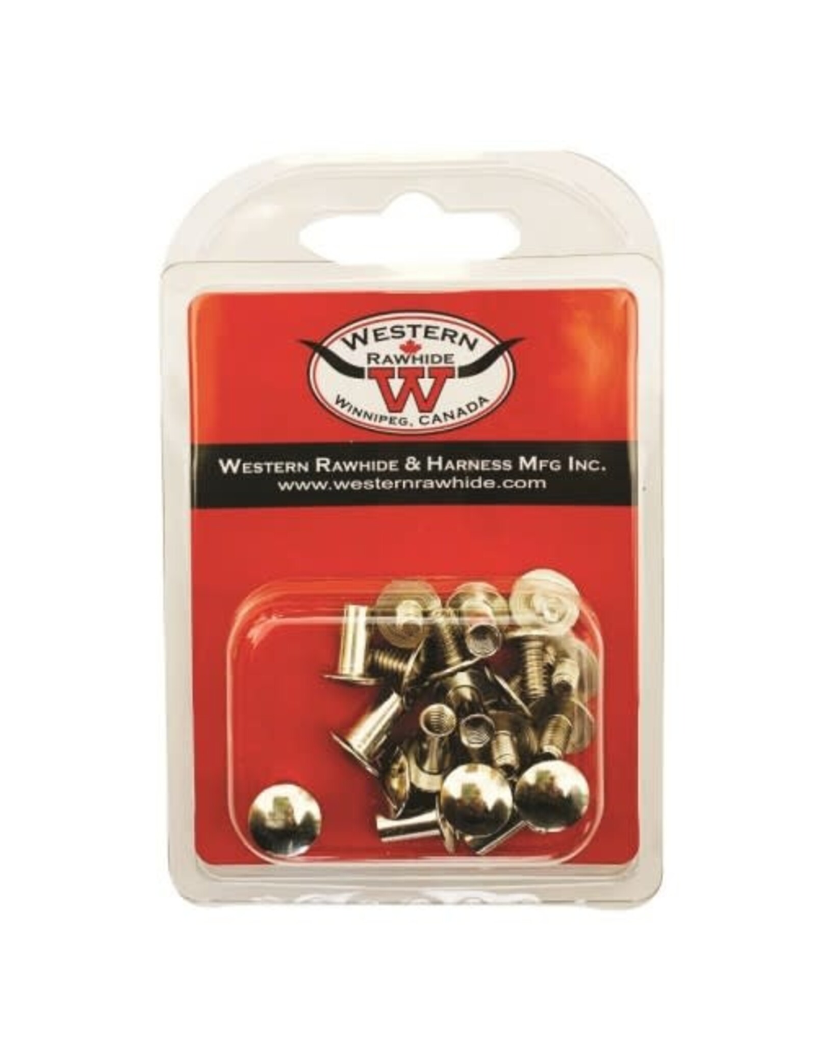 WESTERN RAWHIDE 3/8" CHICAGO SCREW PACK - 519741