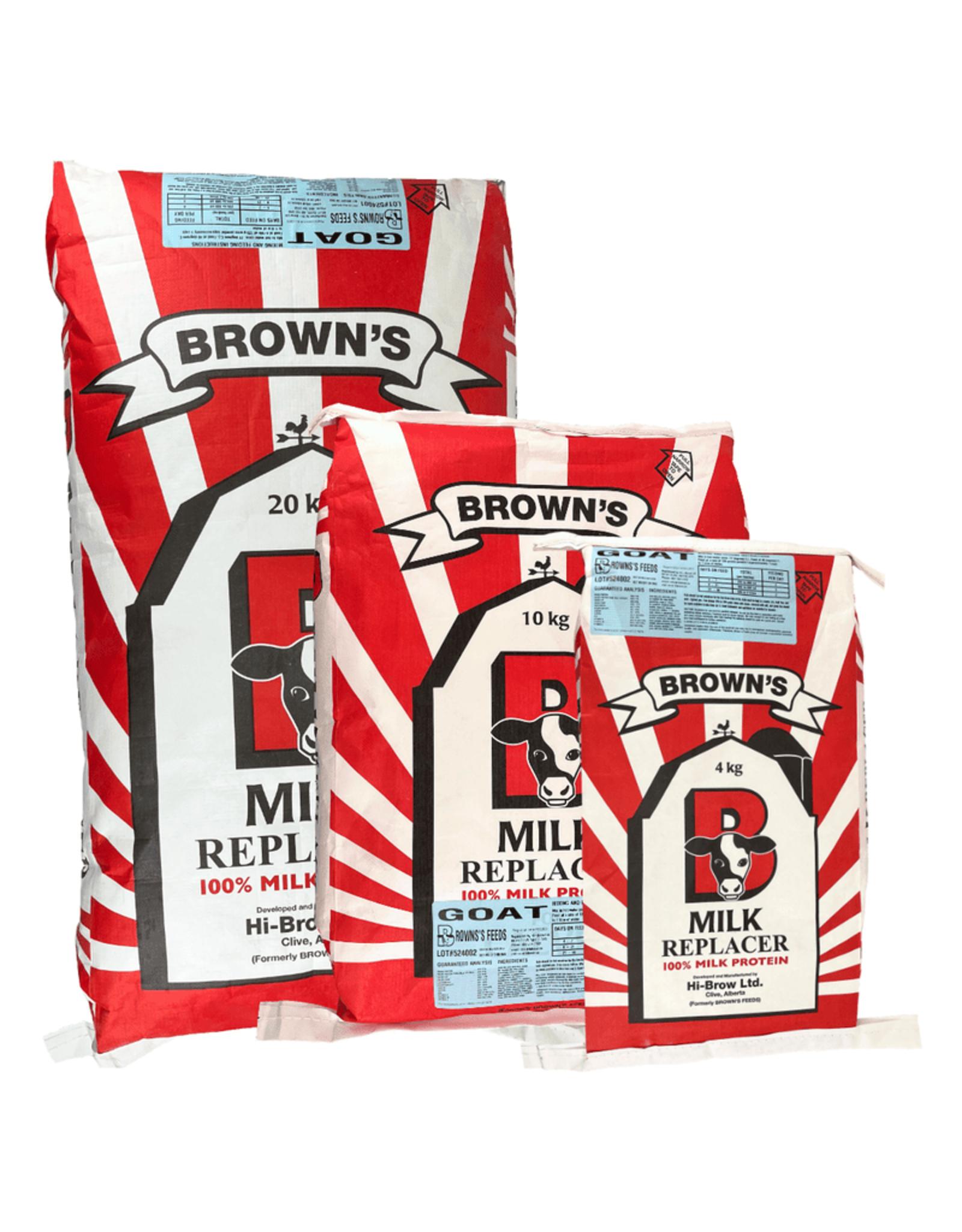Brown's Milk Replacer 10kg -Goat - B1504