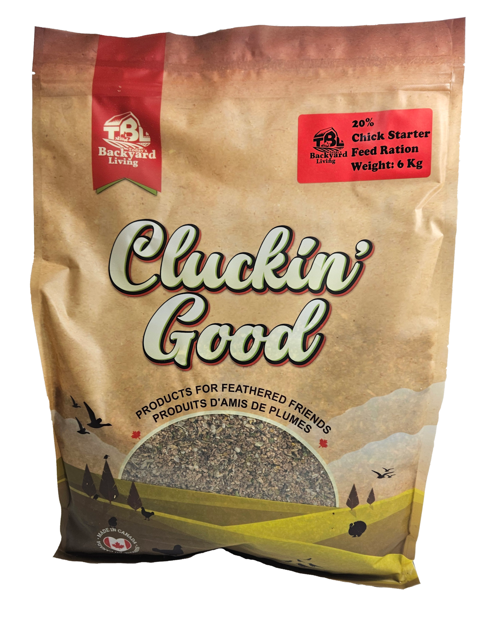 Cluckin' Good- 20% Chick Starter 6 Kg - TBLStarter6Kg