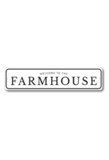 Metal Sign Wecome To The Farm House 4" x 16" - TGW-040
