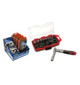 23 pc Ratcheting Screwdriver Bit Set - HI-37180
