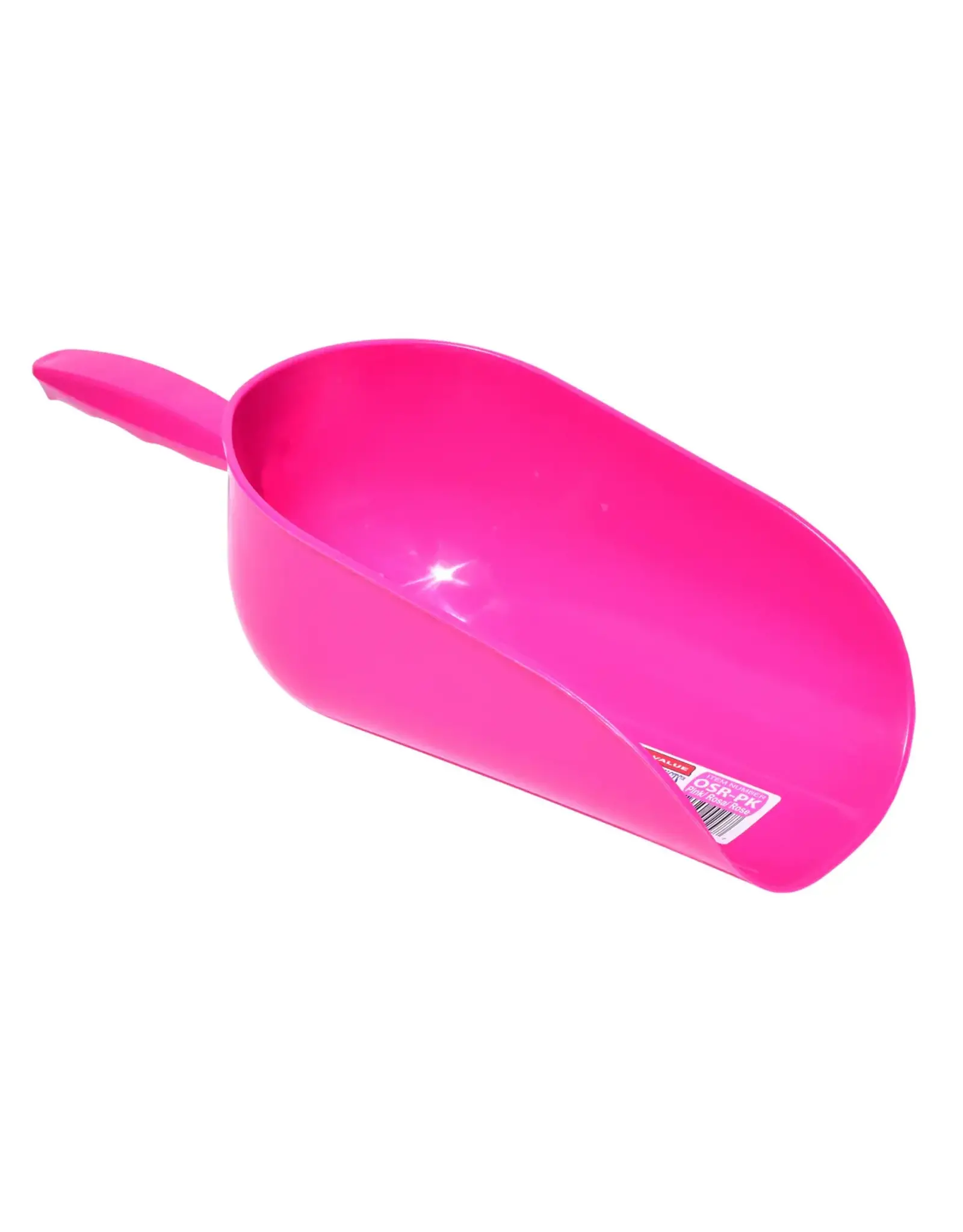 Tuff Stuff Open Round Feed Scoop - Pink - 674124