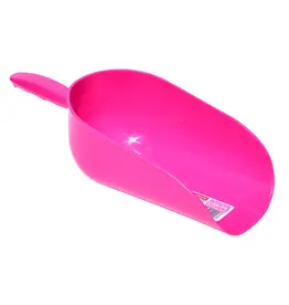 Tuff Stuff Open Round Feed Scoop - Pink - 674124