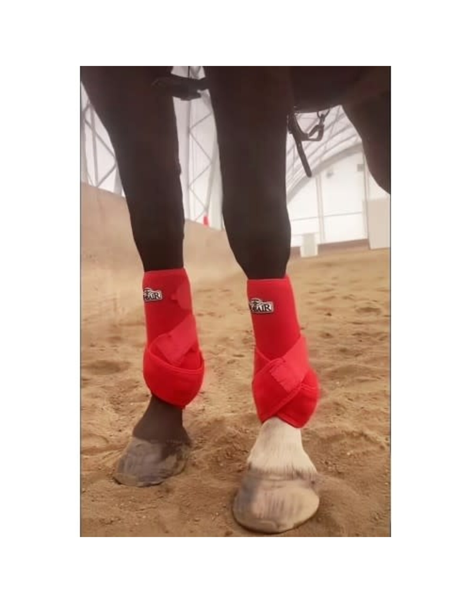 Western Rawhide Re4Sair Protective Boot (Pair) - Red - Large - 101005-01L