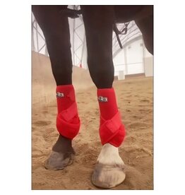 Western Rawhide Re4Sair Protective Boot (Pair) - Red - Large - 101005-01L
