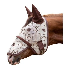 KENSINGTON FLY MASK WITH WEB TRIM, EARS & NOSE - Yellowstone - 317653-49XL -  XLARGE