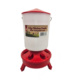 TBL-3 Kg Poultry Feeder with Collapsible Legs - TBLC30 *Back Ordered JL25