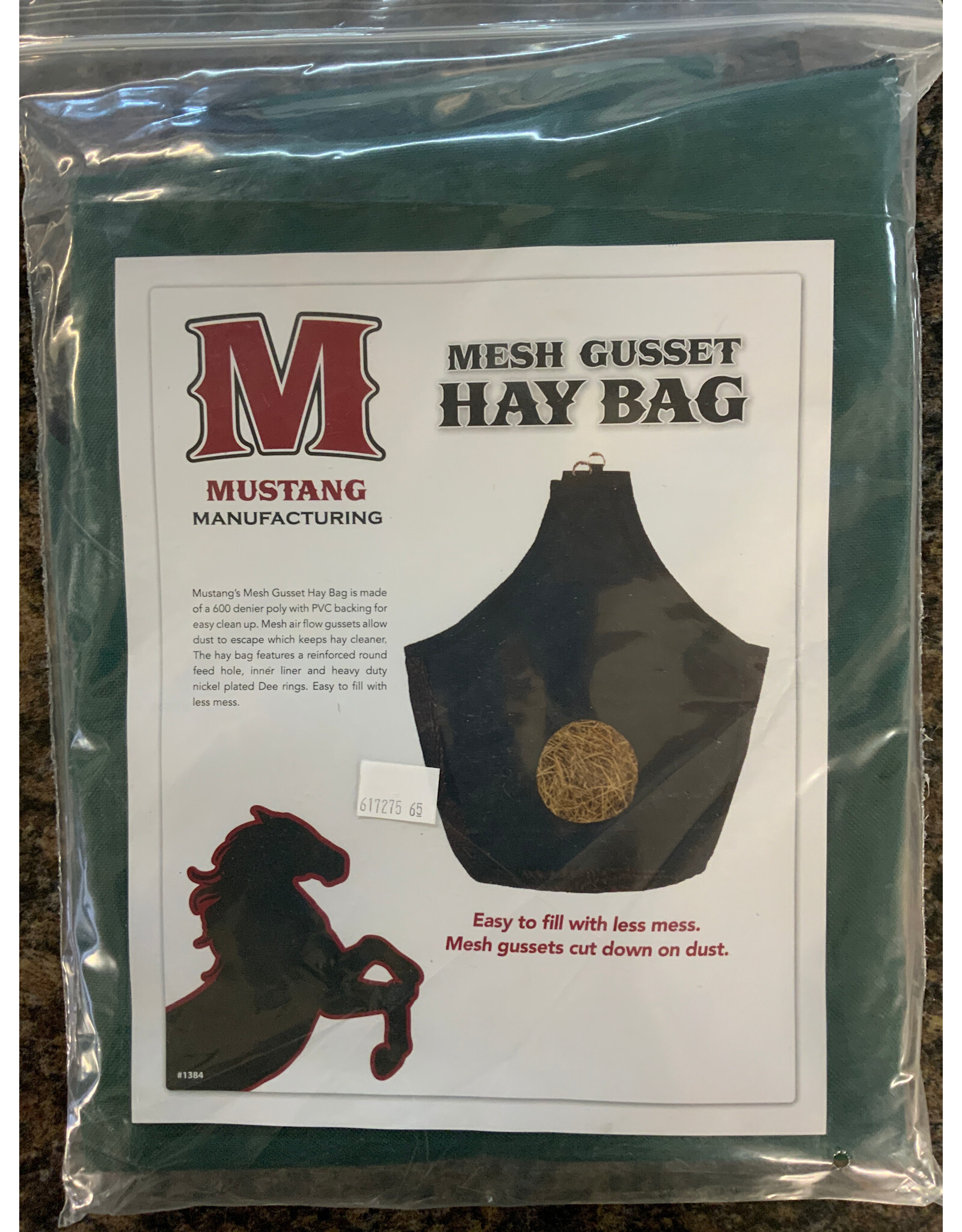 Mustang Hay Bag - Hunter Green - 617275-65