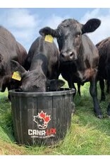 CANA LIX Cana-Lix Beef MAX 18% Breeder Tub Chelated 200lb - No Urea - CP 18% , Fiber 1.6%, Fat 3.10%, Vit A 500,000, Vit D 37,600, Vit E 2323 - (229)