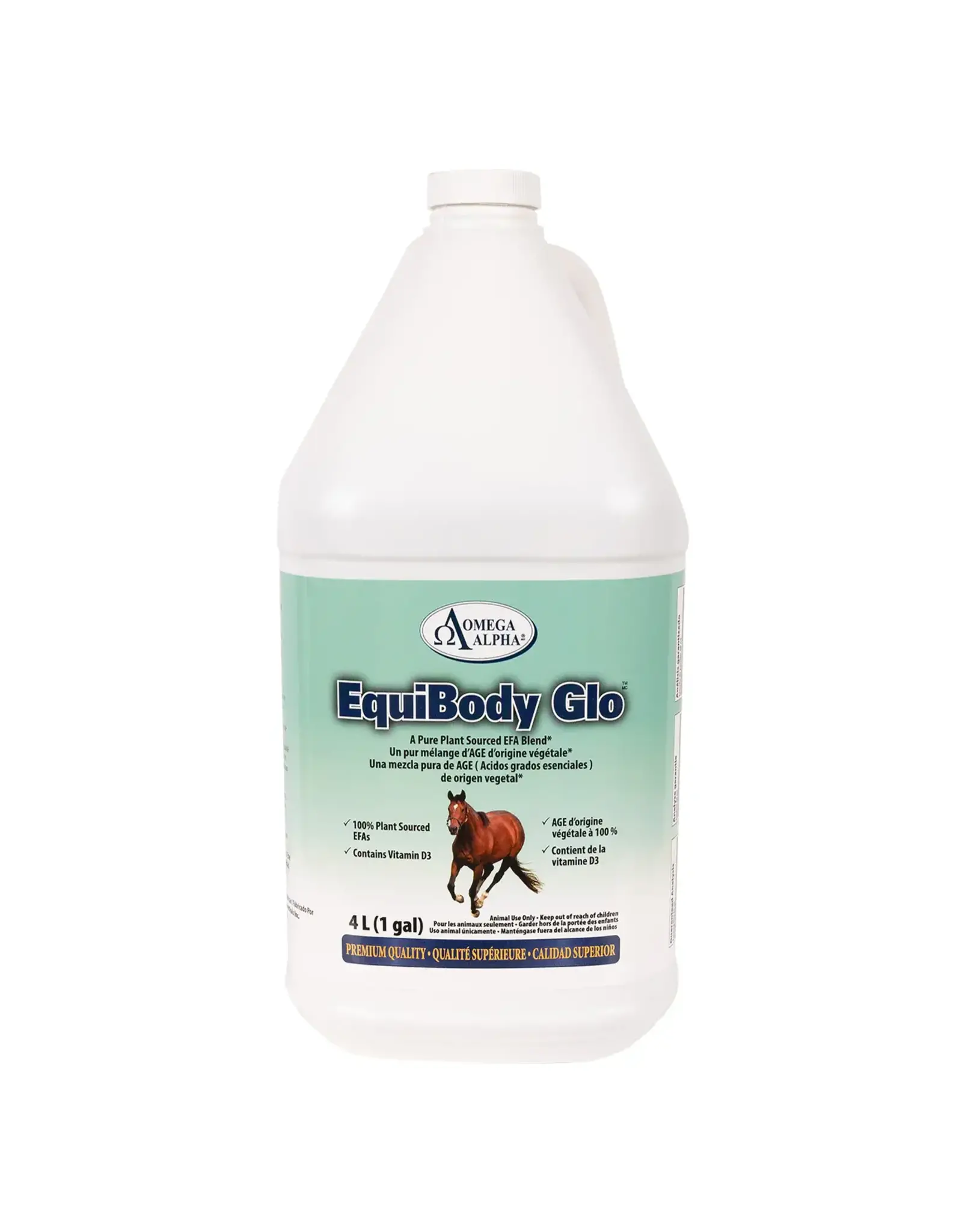 Omega Alpha EquiBody Glo - 4L/1 Gal  -  Equine - 256354