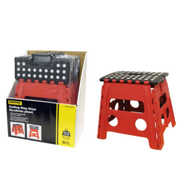 Folding Step Stool-Red