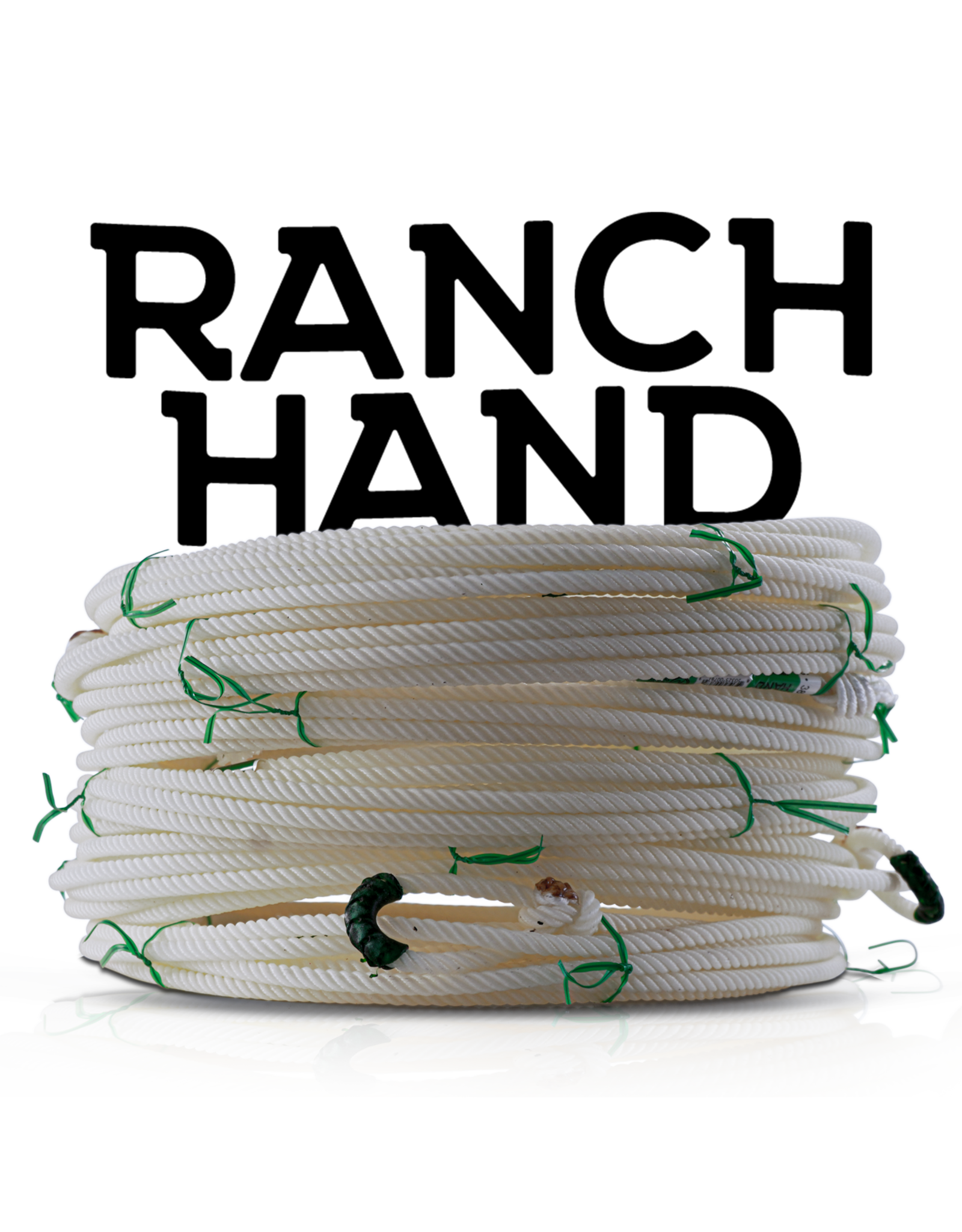 Top Hand TOP HAND RANCH ROPE - RANCH HAND - 4-STRAND RANCH ROPE  |  38 FOOT  |  EXTRA SOFT |  TRUE 3/8″ DIAMETER
