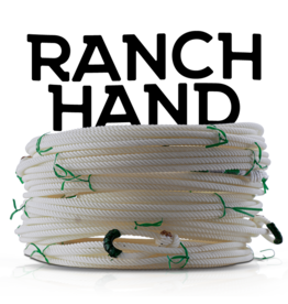 Top Hand TOP HAND RANCH ROPE - RANCH HAND - 4-STRAND RANCH ROPE  |  38 FOOT  |  EXTRA SOFT |  TRUE 3/8″ DIAMETER