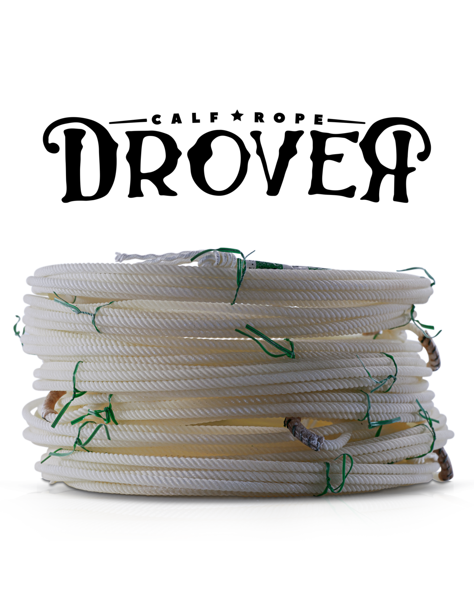 Top Hand TOP HAND CALF ROPE - DROVER - 4-STRAND RANCH ROPE  |  28 FOOT  |  XSOFT  |  10.00