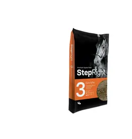 Step Right STEP RIGHT STEP 3 - GENAPRO - COMPLETE  FEED -  Mini Cube 18.18KG  - NSC < 8.8%, CP 15.0%, Fat 3.0%, Fiber 21% - Total or Partial Forage Replacer -  17296225