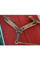 Western Rawhide Signature Harness Leather Roper Breast Collar With Latigo Lining - 202088-56