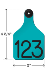 TAG* Ritchey Universal Large Turquoise/Black With Buttons - 04115
