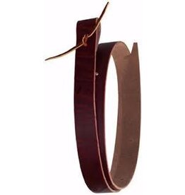 Latigo w/Holes Burgundy 1 3/4" X 72"- 40-0950