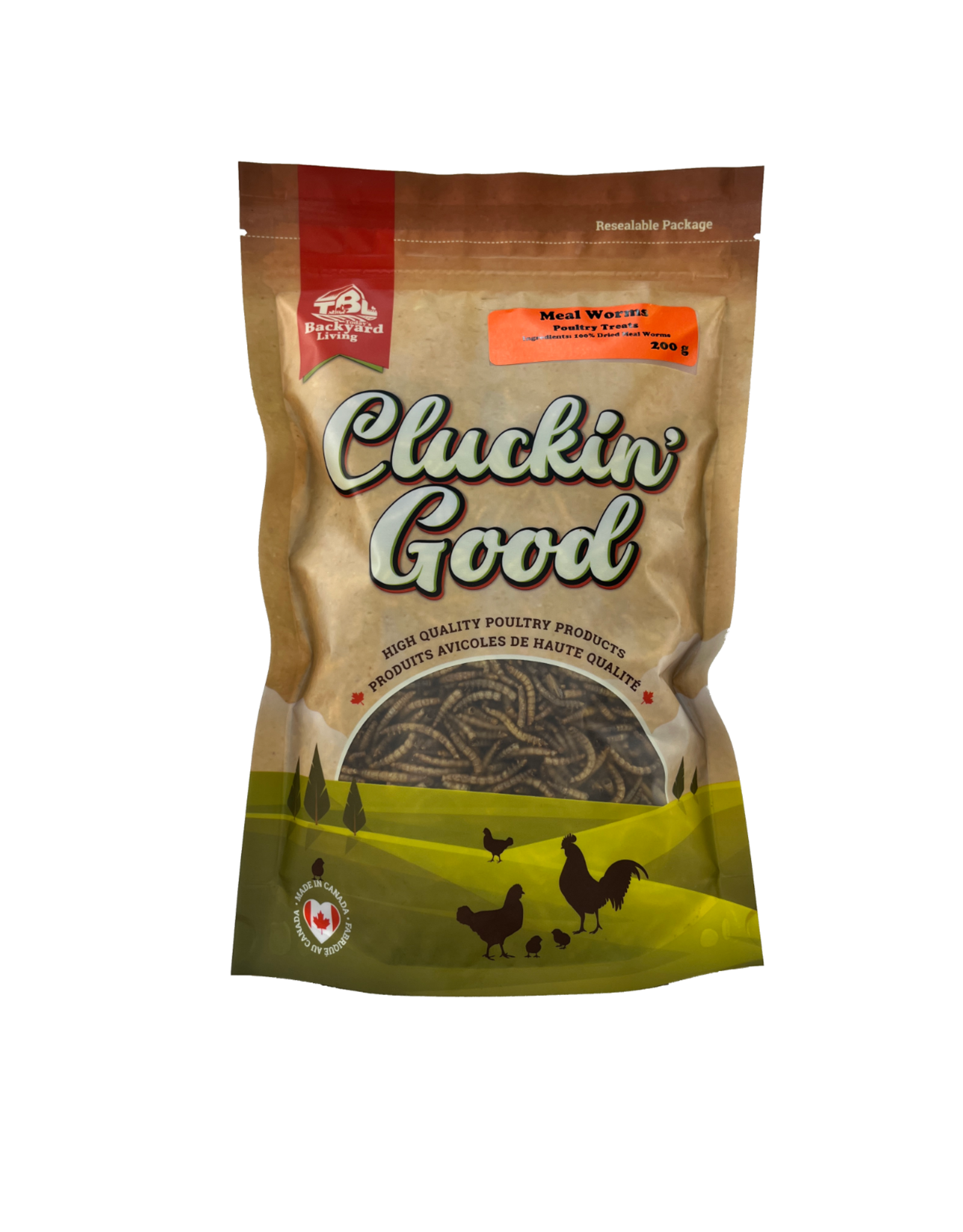 Cluckin Good Meal Worms Poultry Treats 2.3kg