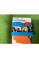 Allflex TAG* Allflex Super Maxi 2pc Blank 25s GSXF/GSM-O - Orange - GSXOR00