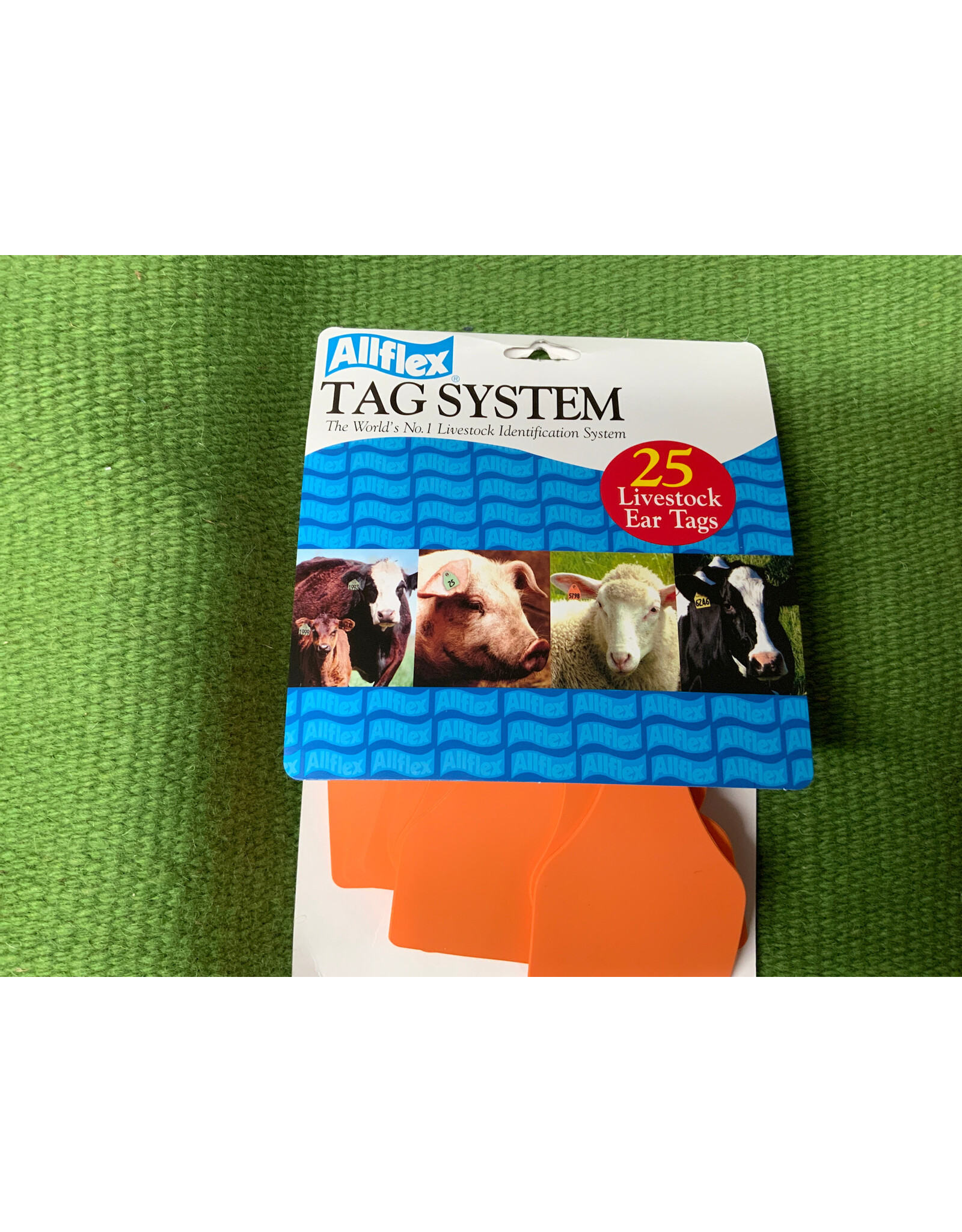 Allflex TAG* Allflex Super Maxi 2pc Blank 25s GSXF/GSM-O - Orange - GSXOR00