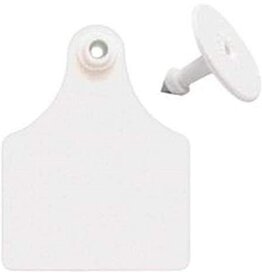 Allflex TAG* Allflex Maxi 2 pc Blank 25s  GXF/GSM-W - White - GXWH00