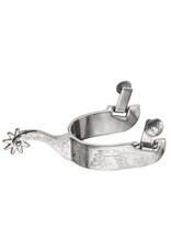 SPUR* FG Mens Stainless Steel Engraved Show Spur- #335913
