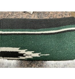 SIERRA NAVAJO SADDLE BLANKET 30" X 60 - HNTRGRN/BLK/WHT - 273791- 12