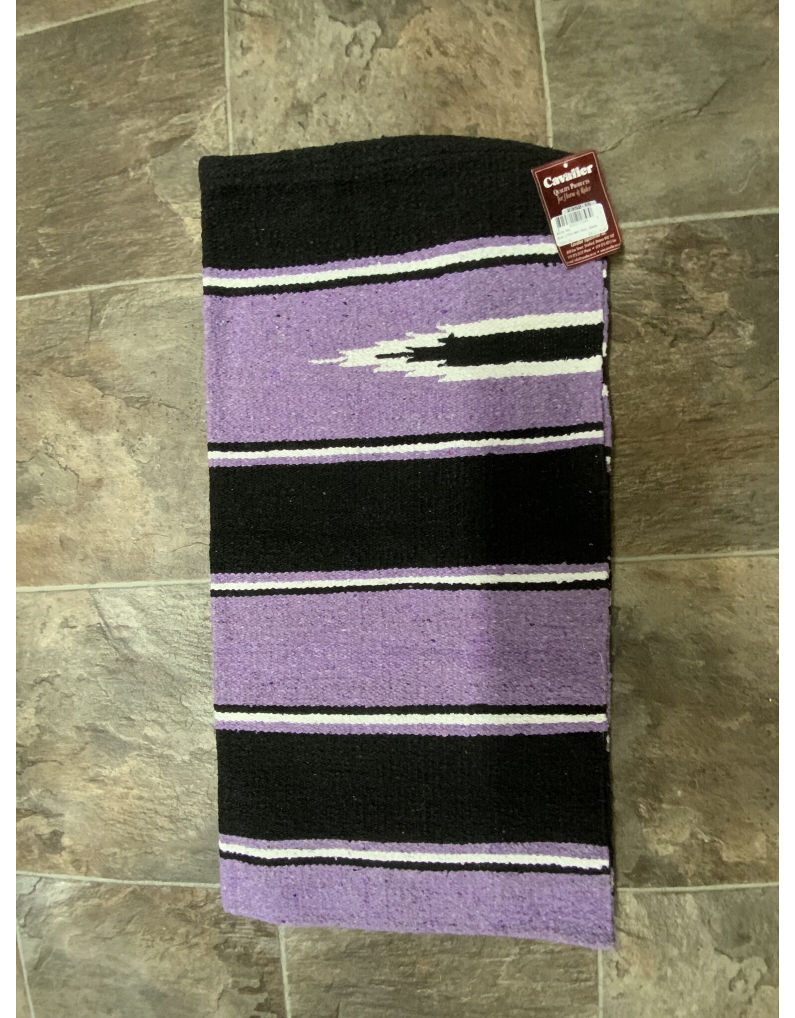 SIERRA NAVAJO SADDLE BLANKET, 30" X 60" - LIGHTPUR/ WH/ BLK - 273791-64