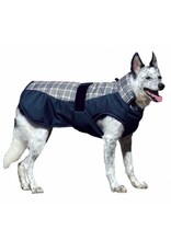 Century Tiger Deluxe Plaid Dog Coat - 600D - 200gm - 808107-45/14-Size24 - Special Order