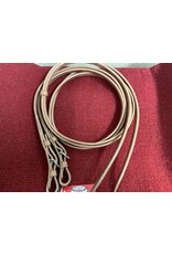 5/8" Harness Leather Reins with Buckle 8ft - 212466-56