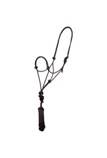 Economy Mountain Rope Halter w/Lead - Black/White - Colt - 292977-32