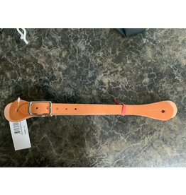 Plain Leather Spur Strap - Golden Tan  - 335937-76