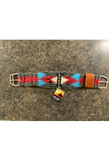 Country Legend Mohair String Cinch - 30" - Blk/Rd - 222915-02/30 *Back Ordered Oct/25