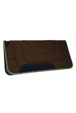 Diamond Wool Rancher Saddle Pad - 32"x32" - Blk - 273845