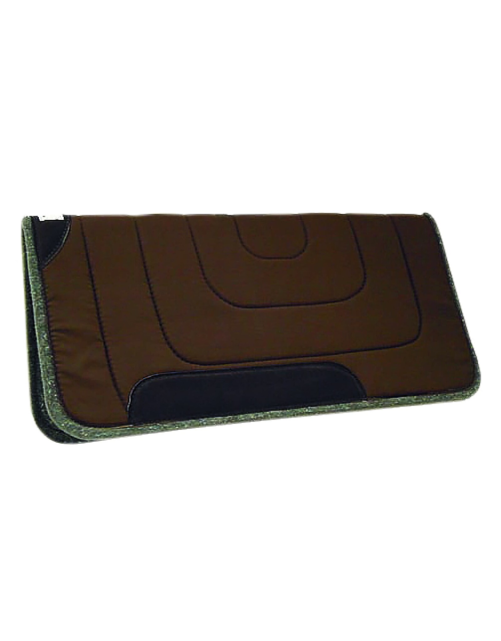 Diamond Wool Rancher Saddle Pad - 32"x32" - Blk - 273845