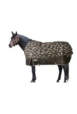 Country Legend 2100D Feather Winter Turnout - Black Feather - 78- 310004-72/78 - Waterproof Ripstop 300g Fill