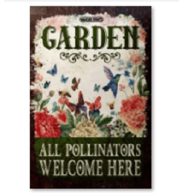 Giftware-Metal Signs Fun Prints - Garden - TGW-054