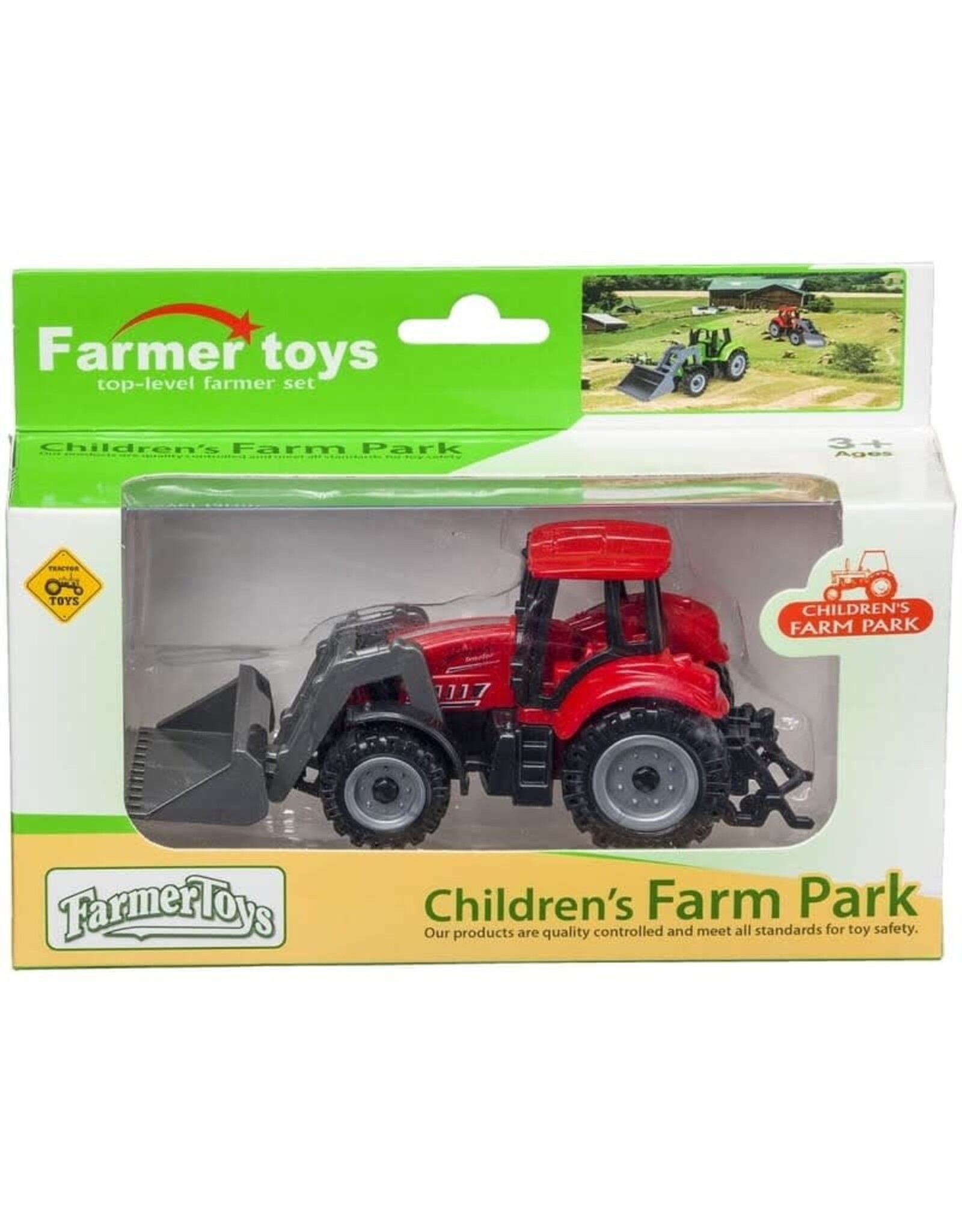 Toys-Tractor - Red - TJT87-95069-5