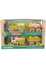 Toys-Farm DIY Sets Truck & Combine Set - TJT87-96009