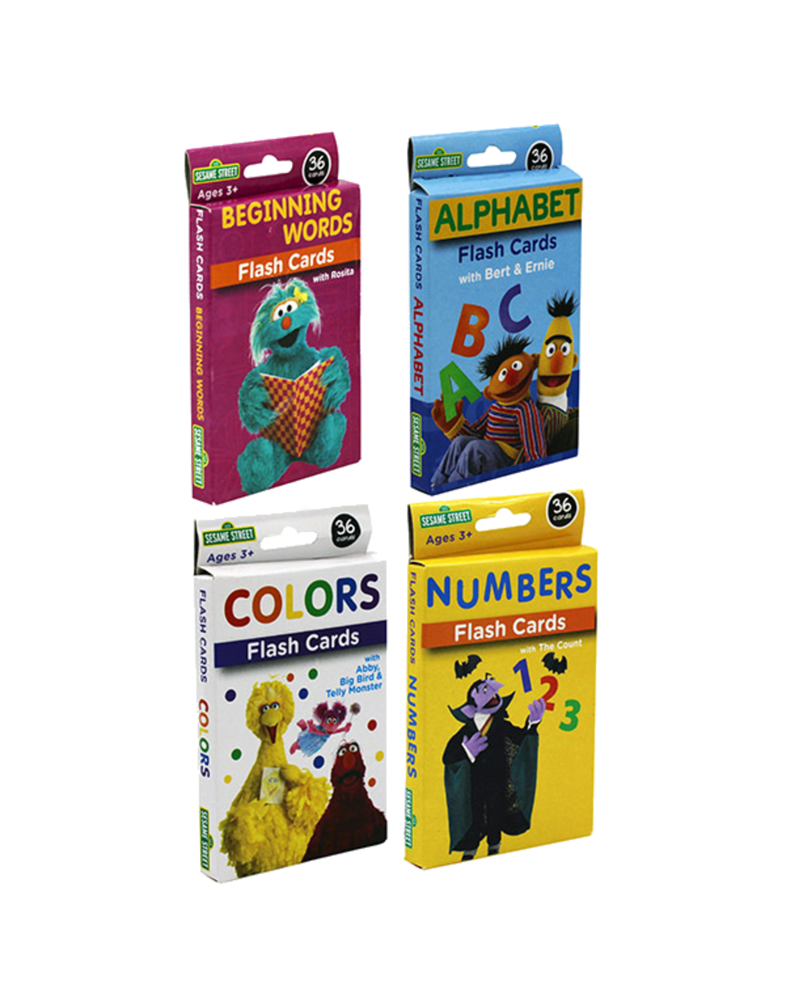 Flash Cards Sesame Street - MH-620000 - Assorted