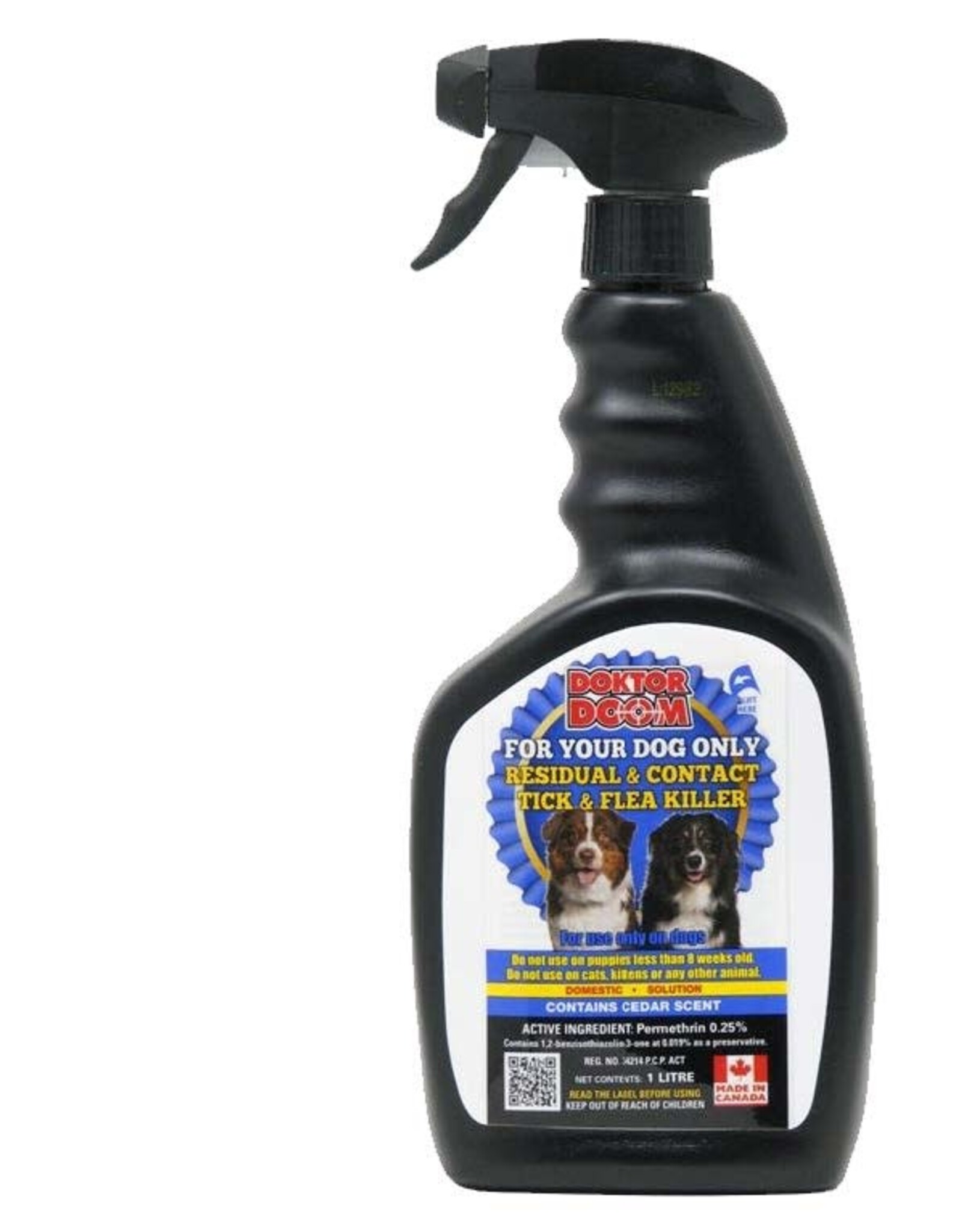 Dog Only Residual & Contact Tick & Flea Killer  - D792-77202