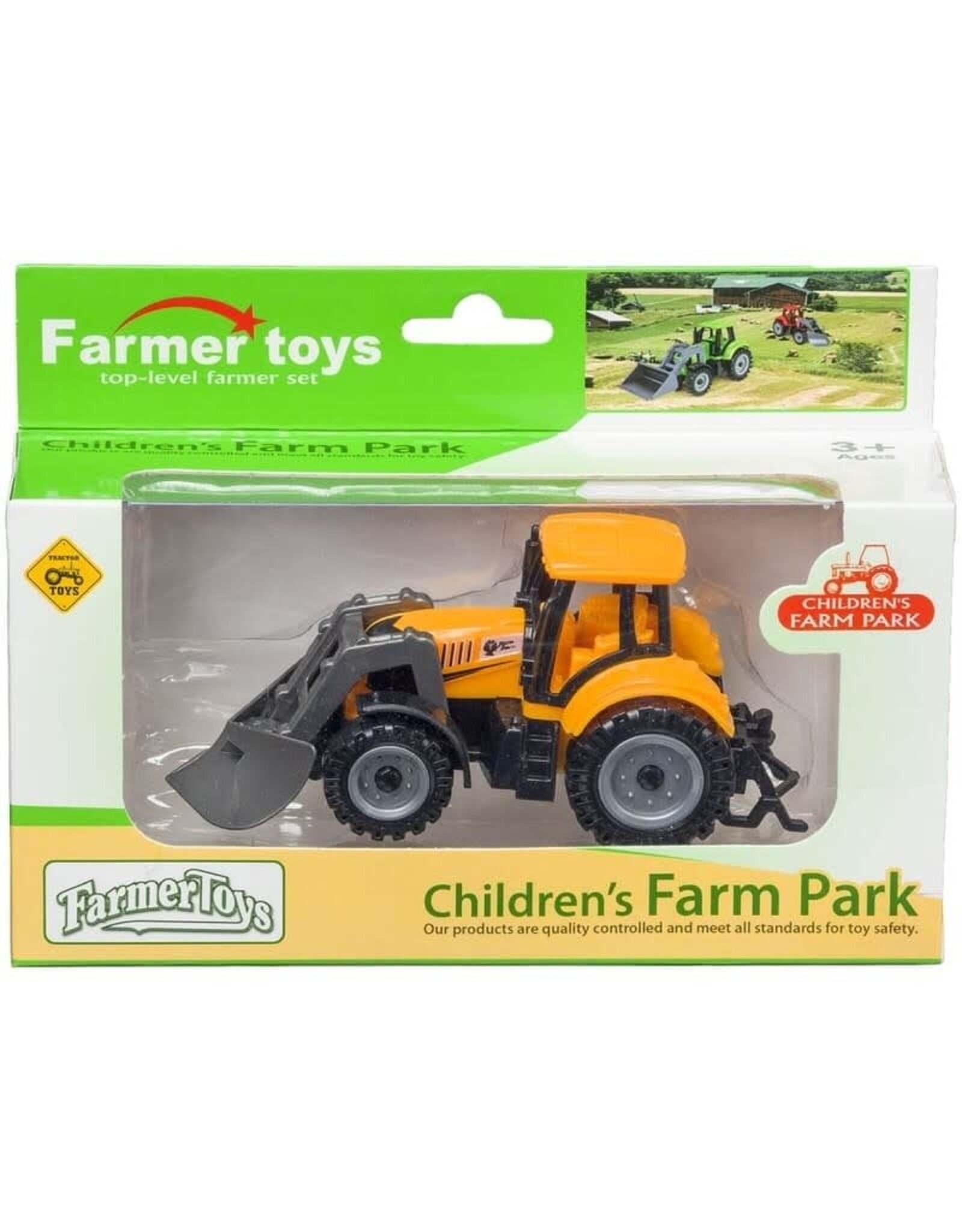 Toys-Tractor - Yellow - TJT87-95069-28